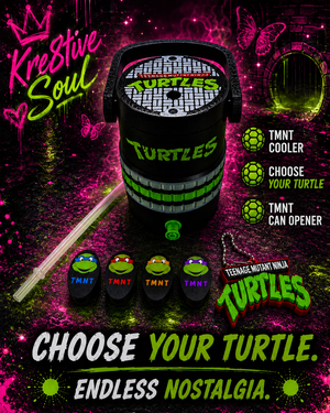Teenage Mutant Ninja Turtle Standard Koozie Set- Kre8tive Soul - Kre8tive Soul