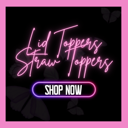 Lid Toppers / Straw Toppers Collection | Kre8tive Soul