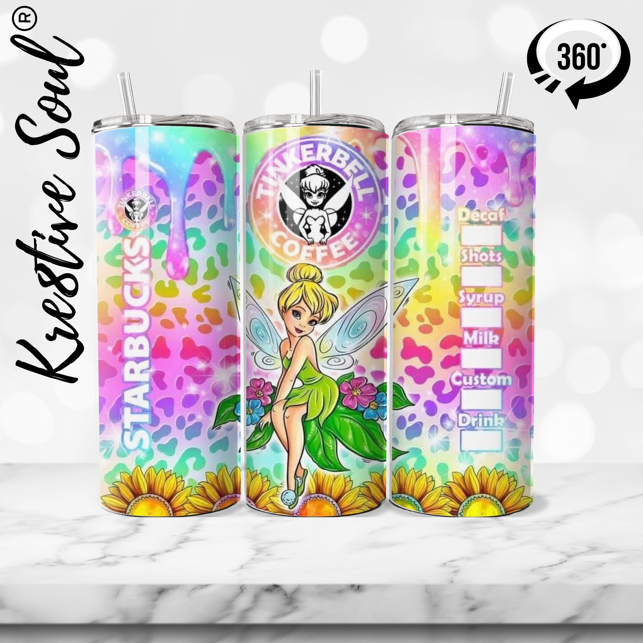 SB Tinkerbell Stainless Steel Tumbler - KS050