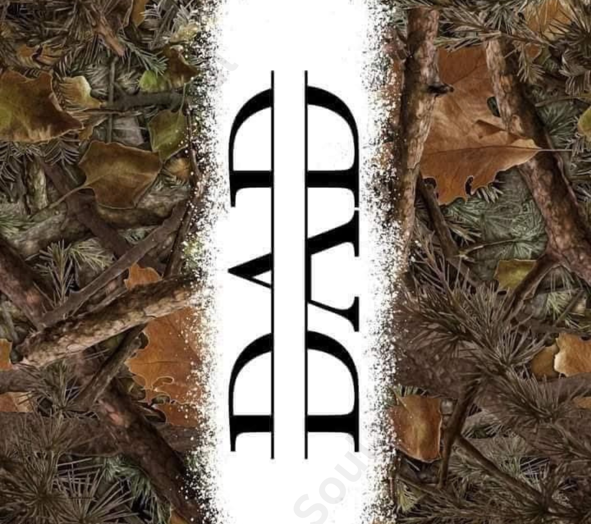 Sublimation Prints - KS 015 Dad (20 oz Skinny Tumbler)