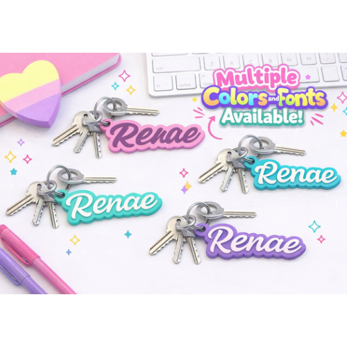 Custom Name Keychain - Accessories by Kre8tive Soul