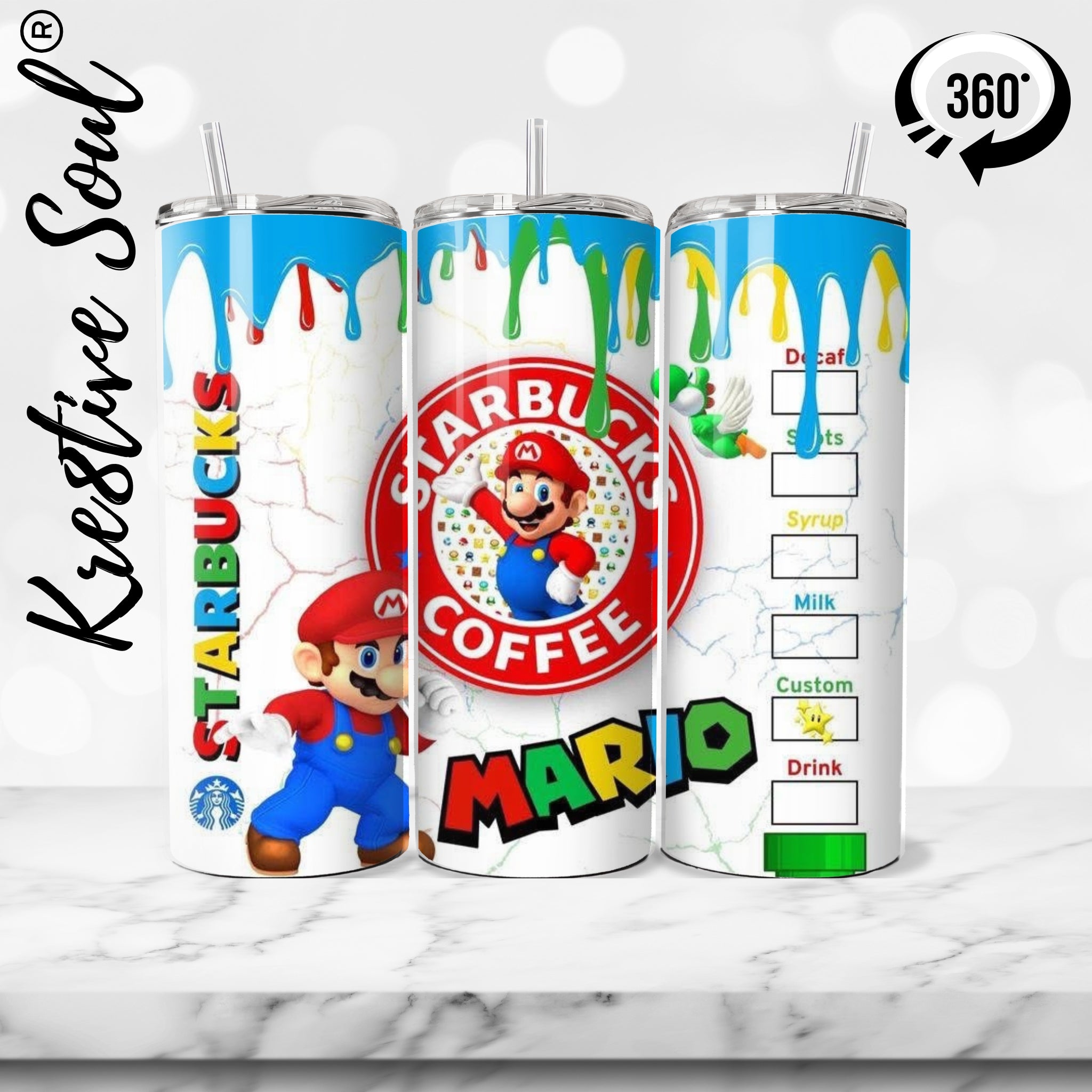 SB Mario Stainless Steel Tumbler - KS053