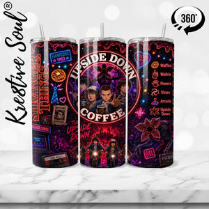 Stranger Things Coffee Stainless Steel Tumbler - KS057 - Kre8tive Soul