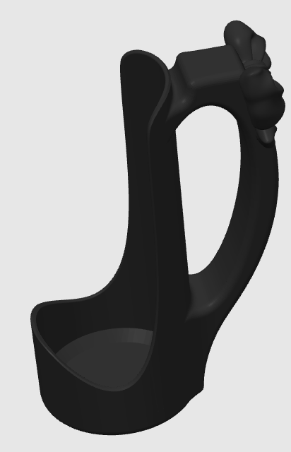 Skinny Can Holder w/Bow (12 oz Slim) - product view 3 | Kre8tive Soul
