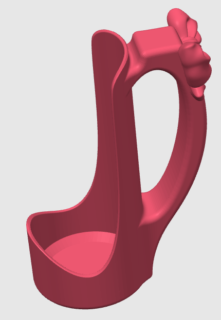 Skinny Can Holder w/Bow (12 oz Slim) - product view 2 | Kre8tive Soul