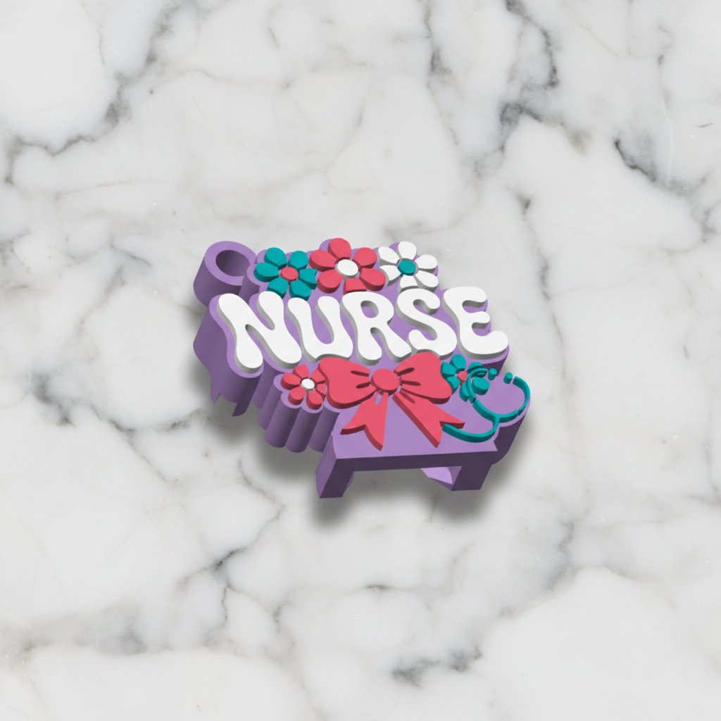 Floral Nurse KS Soda Popper - Accessories by Kre8tive Soul